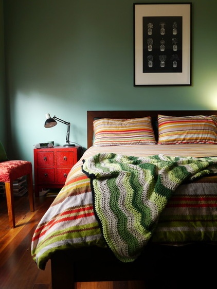 Eclectic Bedroom by The Room Illuminated