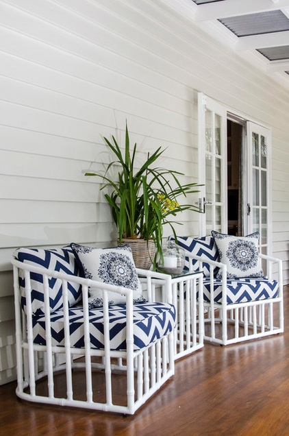 Beach Style Deck by Highgate House