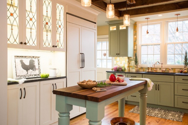 Farmhouse Kitchen by New England Design Elements