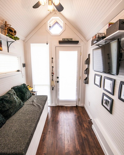 Eclectic Entry by Tennessee Tiny Homes