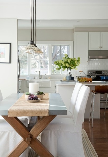 Beach Style Dining Room by Bensonwood