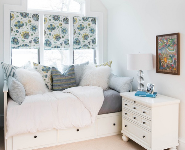 Transitional Bedroom by Steffanie Gareau Interior Design