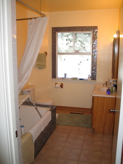 Wheelchair Accessibility in a Berkeley Bungalow Bathroom