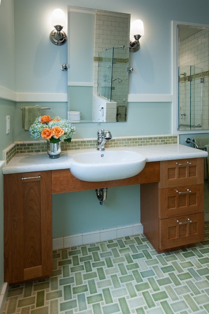 Traditional Bathroom by Design Set Match