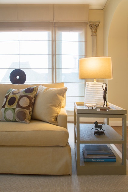 Asian Living Room by Margot Hartford Photography