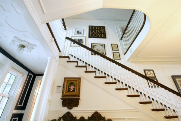 Eclectic Staircase by Mina Brinkey