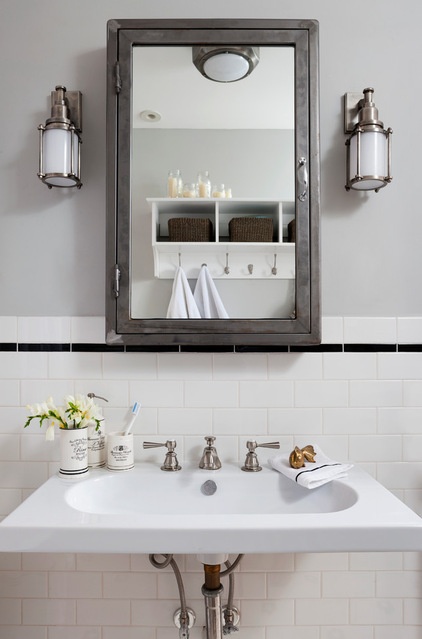 Eclectic Bathroom by BGDB Interior Design