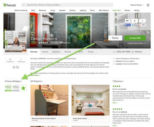 The 2015 Best of Houzz Badges Have Arrived!