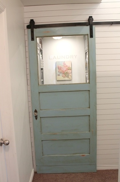 Beach Style Laundry Room Laundry Room