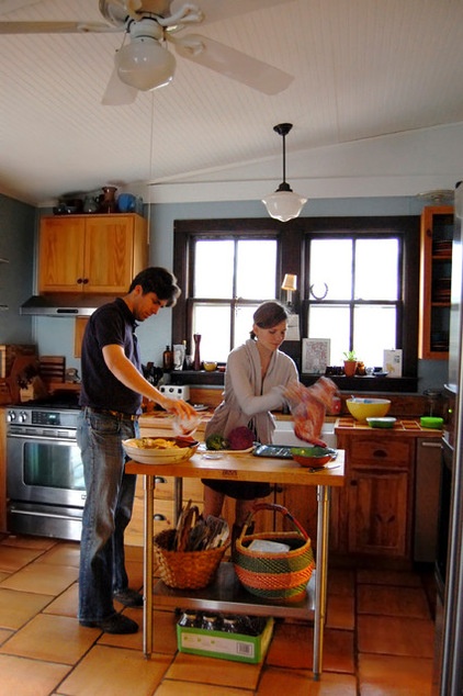 Farmhouse Kitchen by Corynne Pless