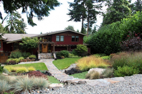 Craftsman Landscape by Bliss Garden Design