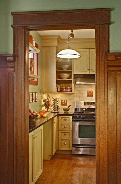 Craftsman Kitchen by Tracey Stephens Interior Design Inc