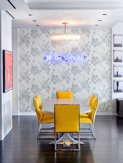 Contemporary Dining Room TK Design