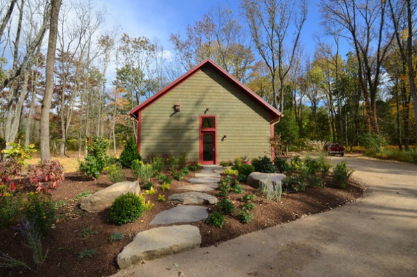 Farmhouse Garage And Shed by John Gehri Zerrer