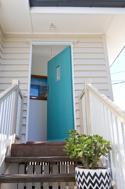 Beach Style Entry by Walk Among The Homes