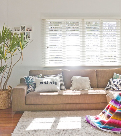 Beach Style Living Room by Walk Among The Homes