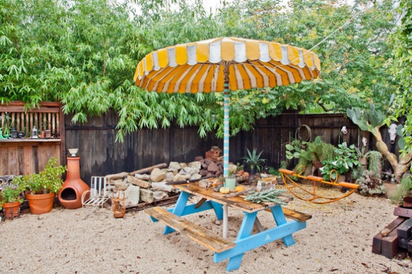 Eclectic Patio by Sarah Natsumi Moore