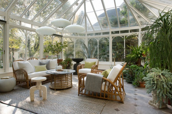 Traditional Sunroom by lisa k. tharp - k. tharp design