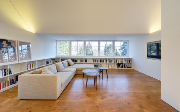 Contemporary Living Room by Möhring Architekten