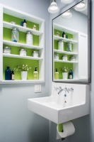 Room of the Day: Kids and Adults Share a Bright 40-Square-Foot Bathroom