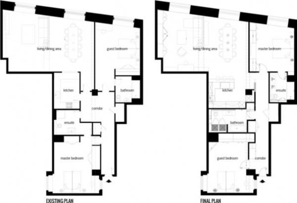 Traditional Floor Plan by Cassidy Hughes Interior Design & Styling