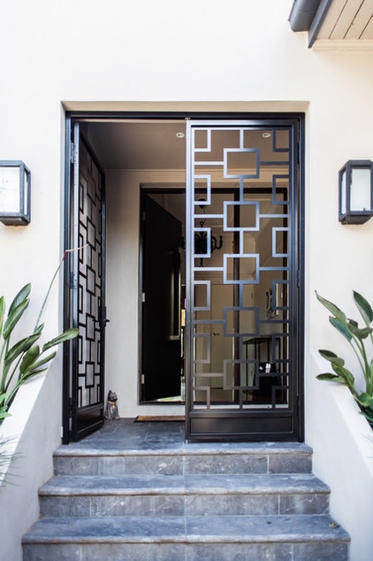 Contemporary Entry by White Chalk Interiors