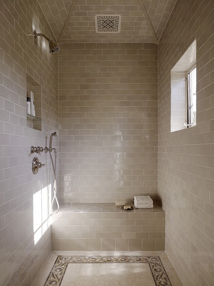 Mediterranean Bathroom by Alderson Construction