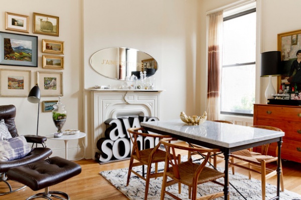 Eclectic Dining Room by Rikki Snyder