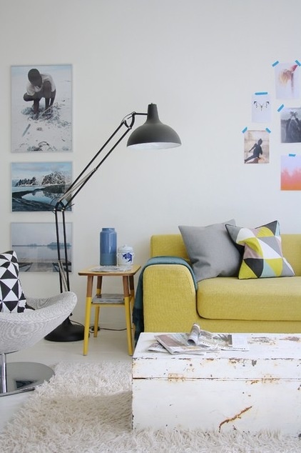 Eclectic Living Room by Holly Marder