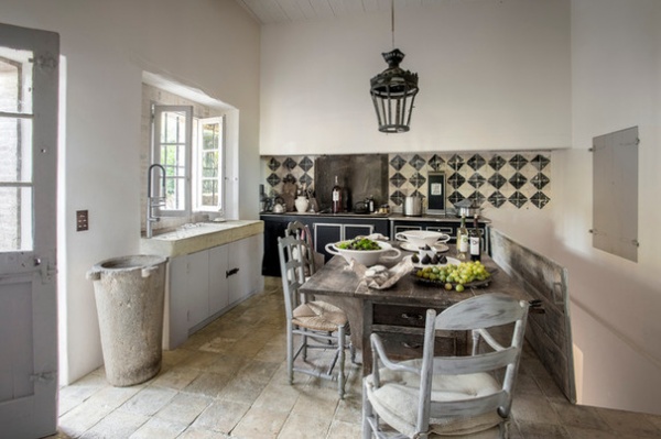 Farmhouse Kitchen by Bernard Touillon Photographe