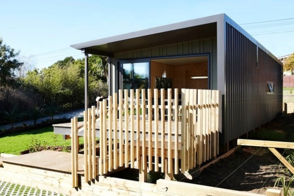 Contemporary Porch by Strachan Group Architects