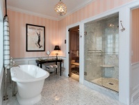 Room of the Day:  Master Bath Wears Its Elegance Lightly