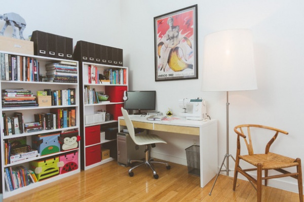 Eclectic Home Office by Heather Banks