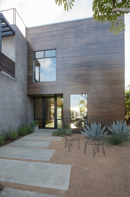 Contemporary Patio by Shelby Wood Design