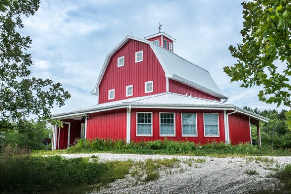 Farmhouse Exterior by Authenticity, LLC