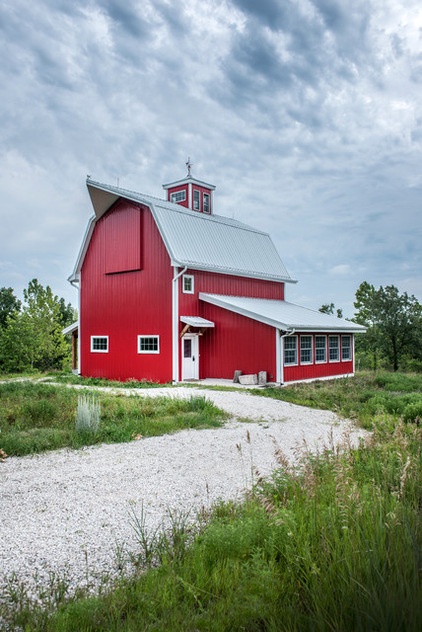 Farmhouse Exterior by Authenticity, LLC