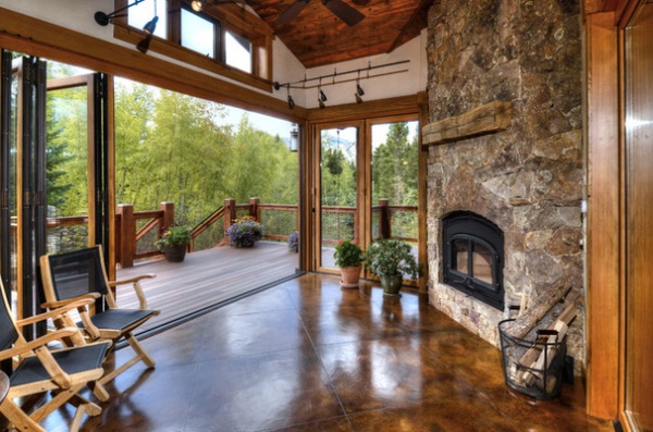 Contemporary Porch by Equinox Architecture LLC