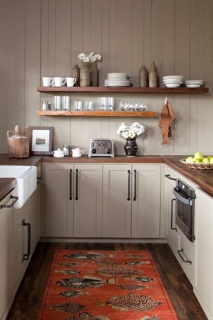 Rustic Kitchen by Carter Kay Interiors