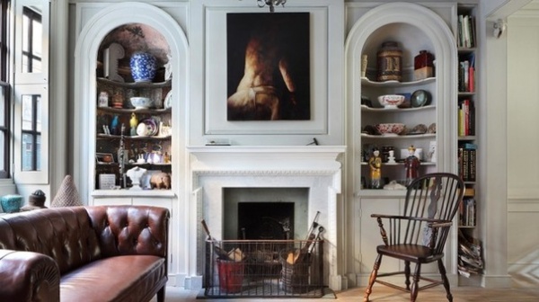 Eclectic Living Room by Chris Dyson Architects