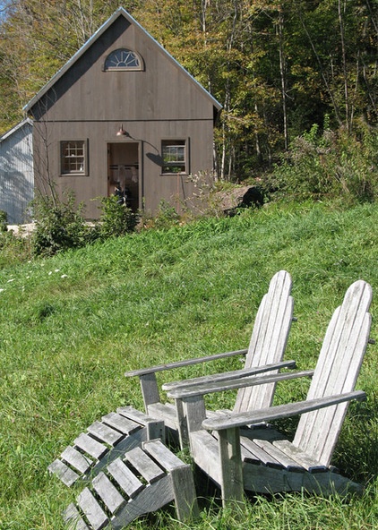 Rustic Exterior by Uncarved Block Inc.