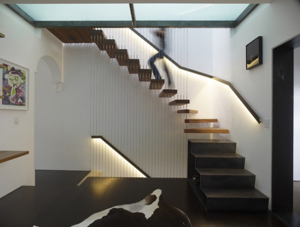 Contemporary Staircase by Sam Crawford Architects