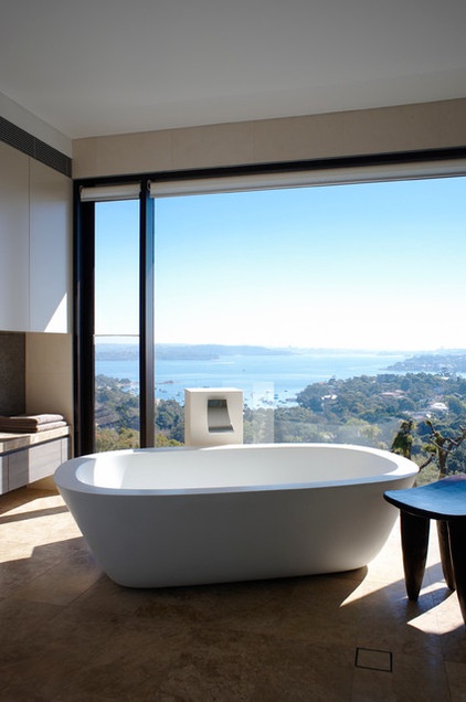 Contemporary Bathroom by Leung Architects