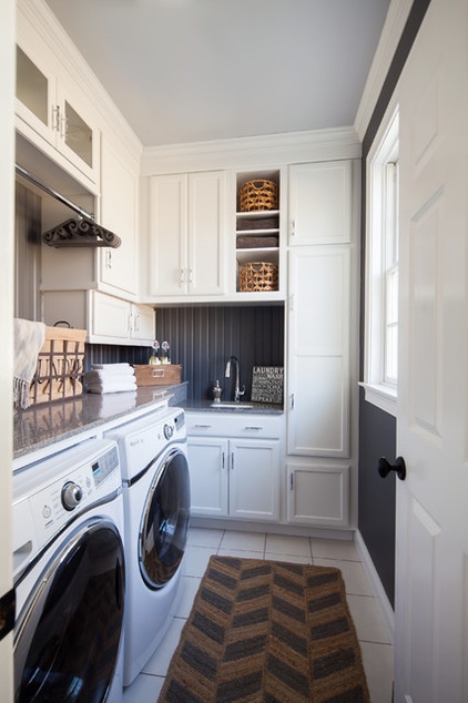 Traditional Laundry Room by Hartley & Hill Design, LLC