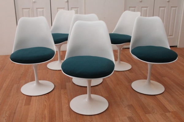 Midcentury Dining Room by An Orange Moon