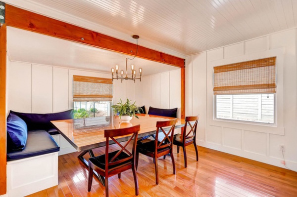 Transitional Dining Room by Carnik Residential Design