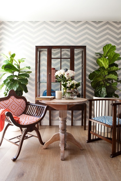 Eclectic Dining Room by AS you see it!