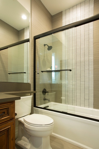 Eclectic Bathroom by Margot Hartford Photography