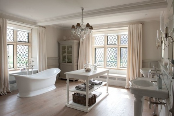 Traditional Bathroom by Sims Hilditch