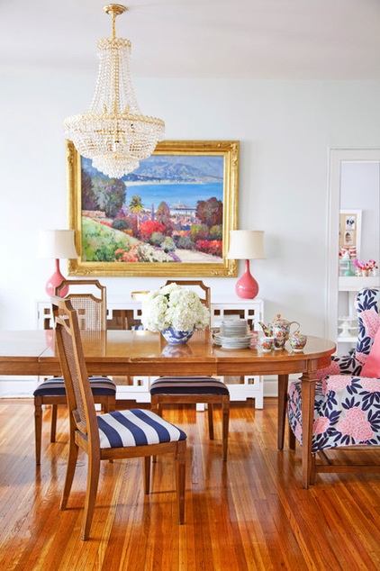 Eclectic Dining Room by Caitlin Wilson