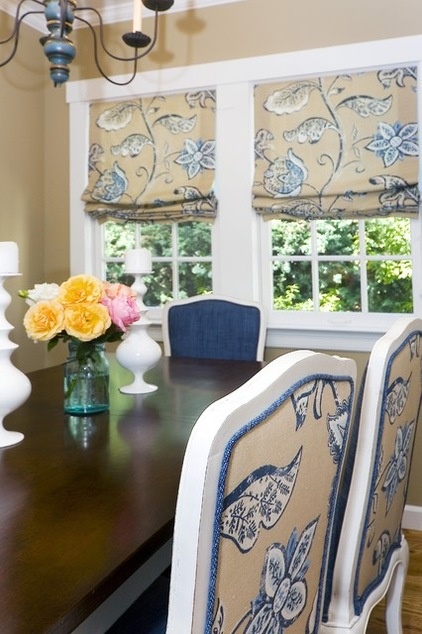 Traditional Dining Room by Amoroso Design